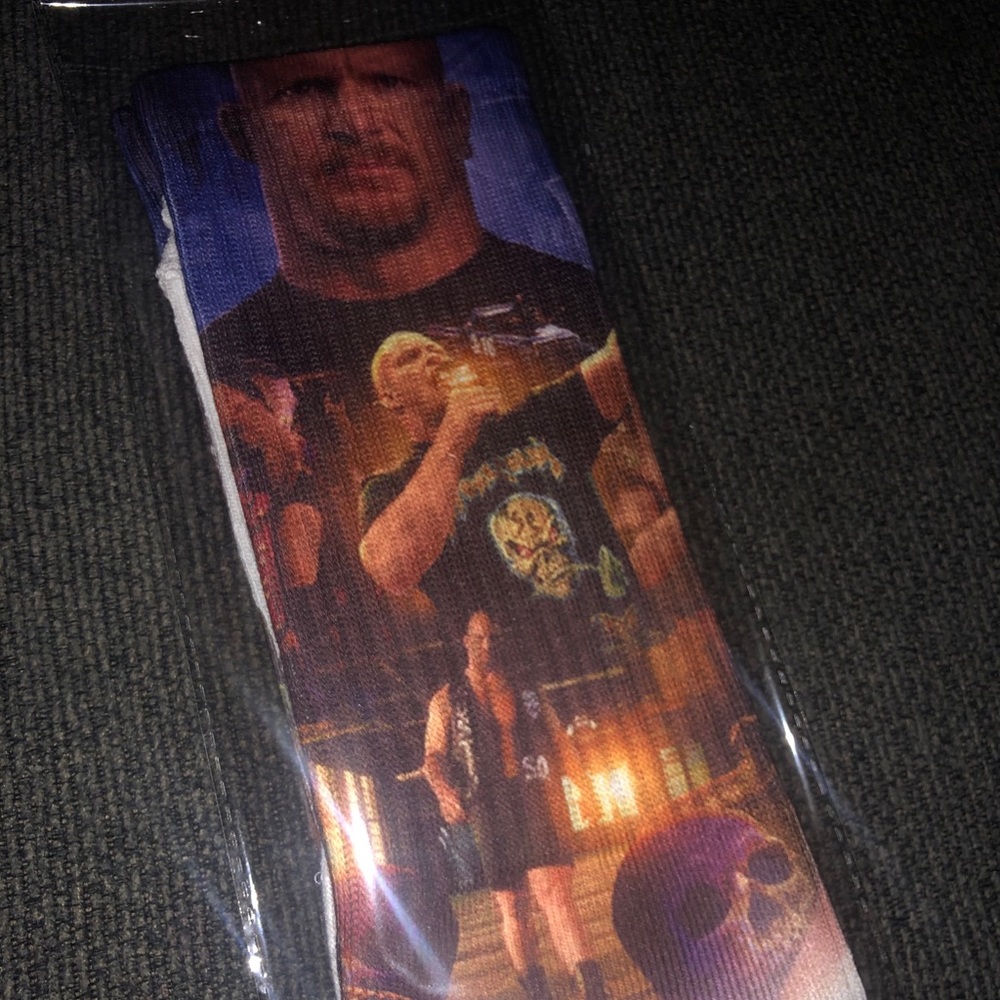 Wwe wwf stone cold Steve austin sock large